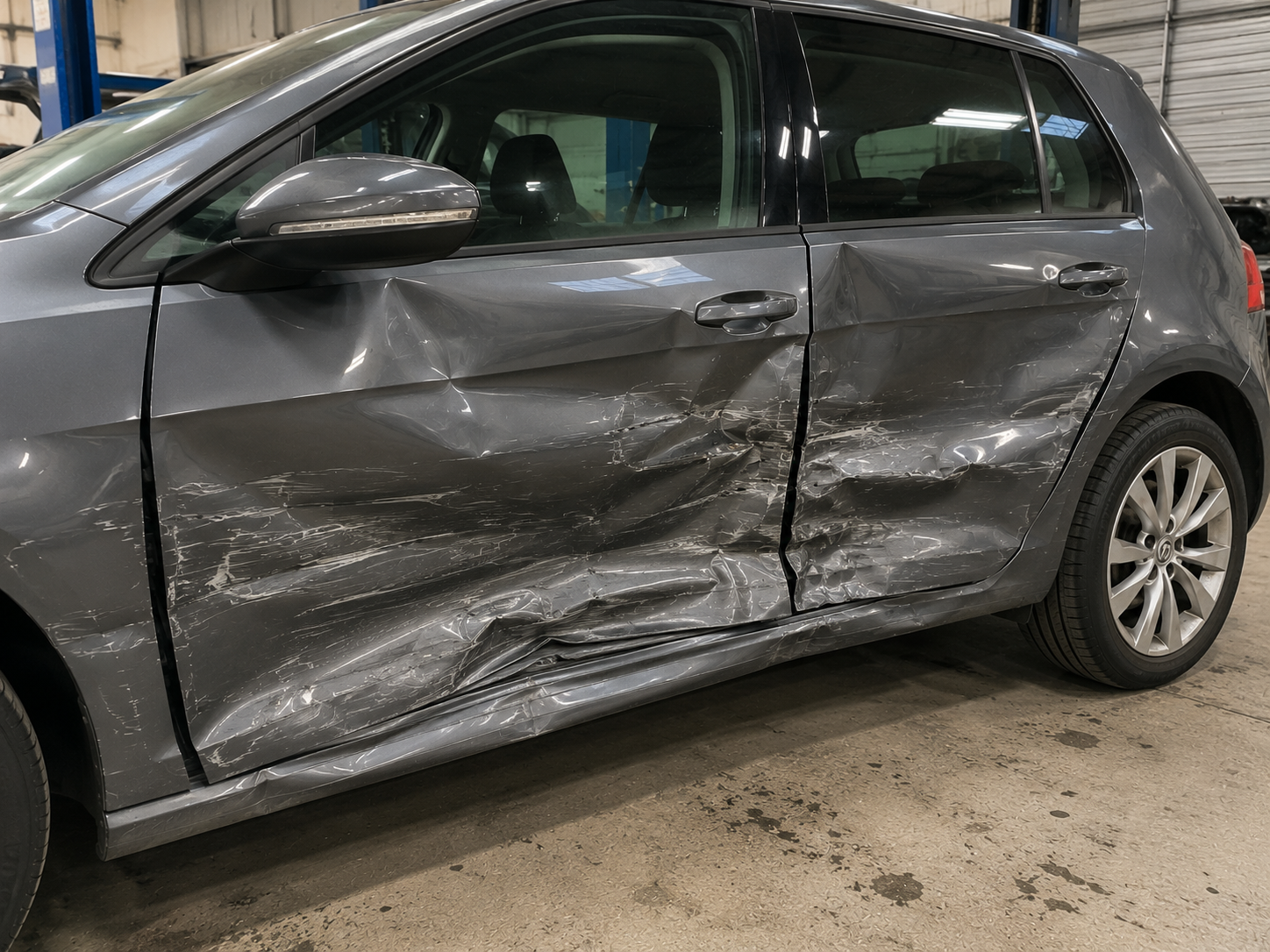 Avant remise en état carrosserie